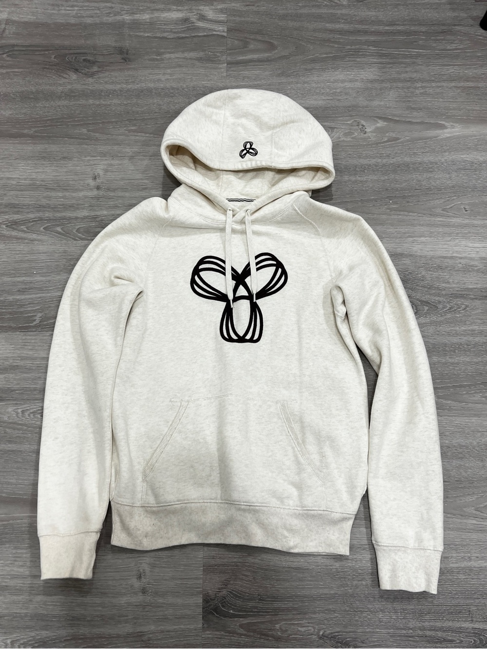 Tan cream hoodie